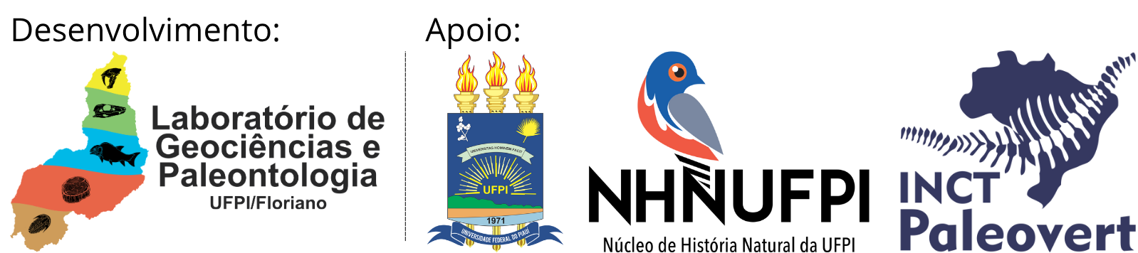 Logos do Projeto Filó e UFPI